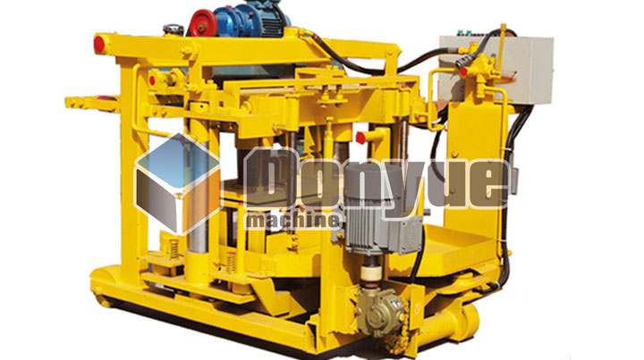 QT40-3A型移动水泥砖机